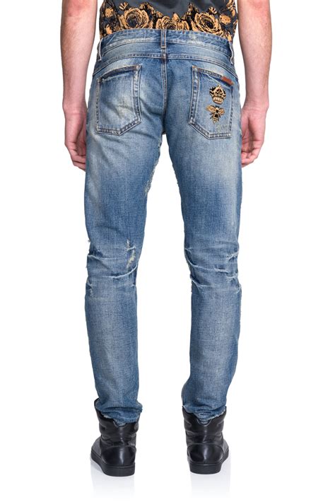 dolce gabbana herren jeans|dolce & gabbana jeans women's.